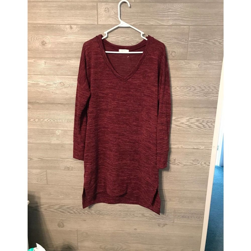 Reborn J burgundy sweater‎ dress